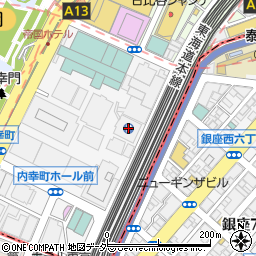 帝国ホテル駐車場ビル２階周辺の地図