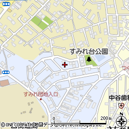 千葉県四街道市鹿渡876-12周辺の地図