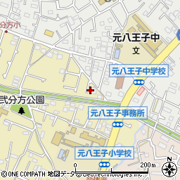 東京都八王子市弐分方町817-10周辺の地図