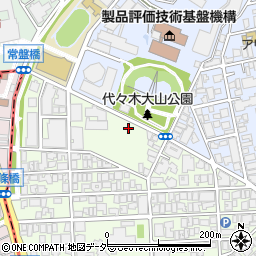 東京都渋谷区大山町31周辺の地図