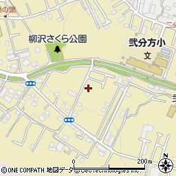 東京都八王子市弐分方町545-2周辺の地図