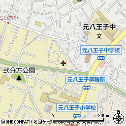 東京都八王子市弐分方町817-6周辺の地図
