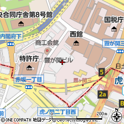 すし屋銀蔵　霞が関店周辺の地図