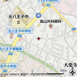東京都八王子市大楽寺町472周辺の地図