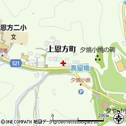 東京都八王子市上恩方町2122周辺の地図