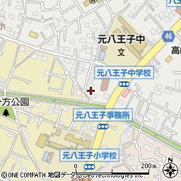 東京都八王子市大楽寺町391周辺の地図