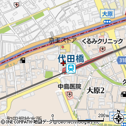 ヘルスケアセイジョー代田橋北口店周辺の地図