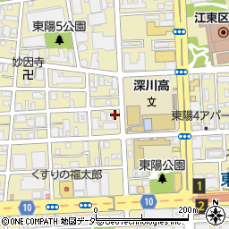 シャープ化学工業株式会社　東京営業所周辺の地図