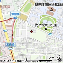 東京都渋谷区大山町27周辺の地図