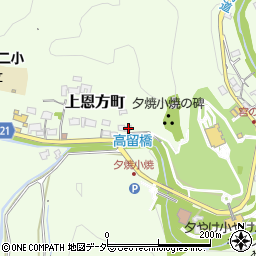 東京都八王子市上恩方町2112周辺の地図