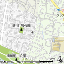 東京都八王子市清川町5-8周辺の地図