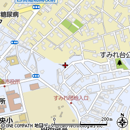 千葉県四街道市鹿渡890-1周辺の地図