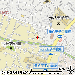 東京都八王子市弐分方町817-5周辺の地図