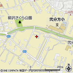 東京都八王子市弐分方町549-6周辺の地図