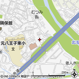東京都八王子市叶谷町1624-8周辺の地図