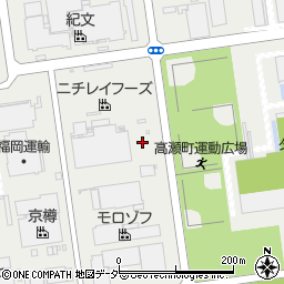 千葉県船橋市高瀬町周辺の地図