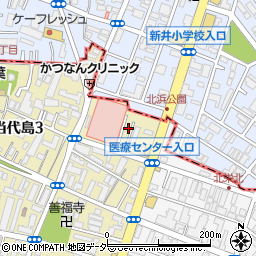 千葉県浦安市当代島3丁目4-13周辺の地図