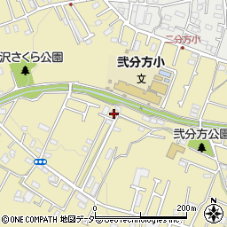 東京都八王子市弐分方町540周辺の地図