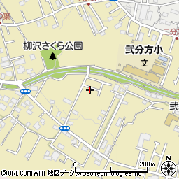 東京都八王子市弐分方町545-18周辺の地図