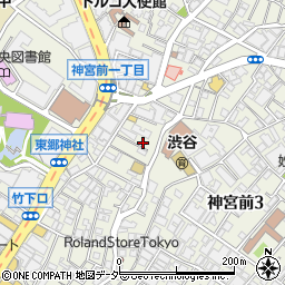 HealthyTOKYO CBD ヘルシートウキョウ Shop&Cafe Harajuku周辺の地図