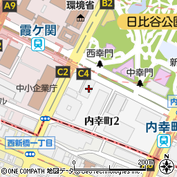 三重テレビ放送株式会社　東京支社周辺の地図
