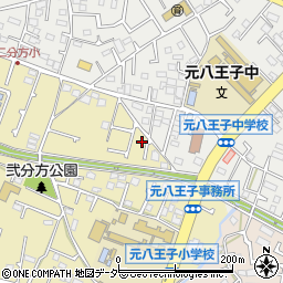 東京都八王子市弐分方町817-4周辺の地図