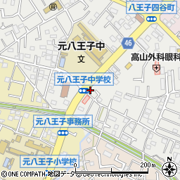 東京都八王子市大楽寺町477周辺の地図