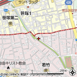 東京都世田谷区北沢5丁目33周辺の地図