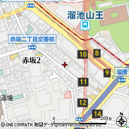初穂マンション赤坂周辺の地図