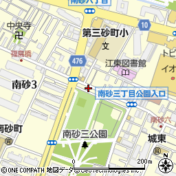 たなべ書店　南砂駅前店周辺の地図