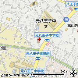 東京都八王子市大楽寺町419周辺の地図