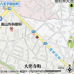 東京都八王子市大楽寺町513周辺の地図