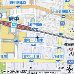 キッチンオリジン　府中東口店周辺の地図