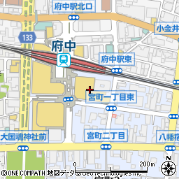 ＴＯＨＯシネマズ府中周辺の地図