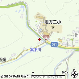 東京都八王子市上恩方町4654周辺の地図