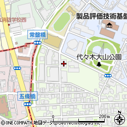 プレジリア代々木大山町ＷＥＳＴ周辺の地図