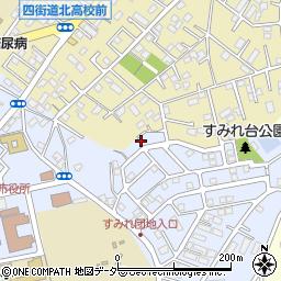 千葉県四街道市鹿渡890周辺の地図