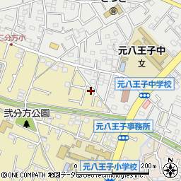 東京都八王子市弐分方町817-3周辺の地図