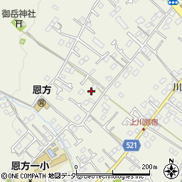 東京都八王子市下恩方町1444周辺の地図