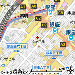 株式会社小寺商店　銀座店周辺の地図
