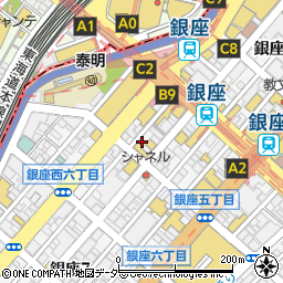 株式会社小寺商店　銀座店周辺の地図