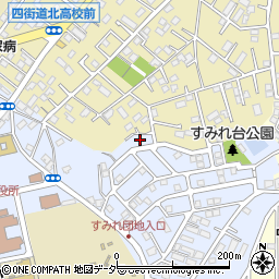 千葉県四街道市鹿渡890-6周辺の地図