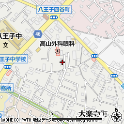 東京都八王子市大楽寺町495周辺の地図
