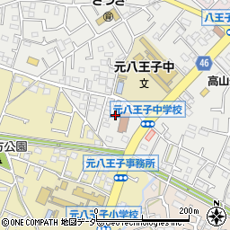 東京都八王子市大楽寺町392周辺の地図