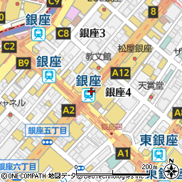 みずほ銀行銀座線銀座駅 ＡＴＭ周辺の地図