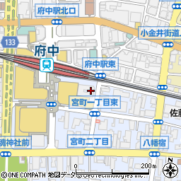 ベリテ　府中店周辺の地図