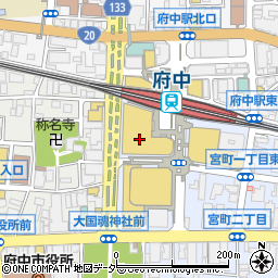 日高屋 ル・シーニュ府中店周辺の地図
