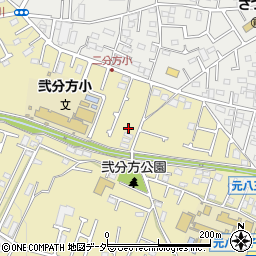 東京都八王子市弐分方町530-3周辺の地図