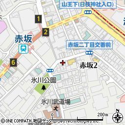 九州じゃんがら 赤坂店周辺の地図