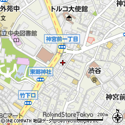 みずほ銀行神宮前三丁目 ａｔｍ 渋谷区 銀行 Atm の住所 地図 マピオン電話帳